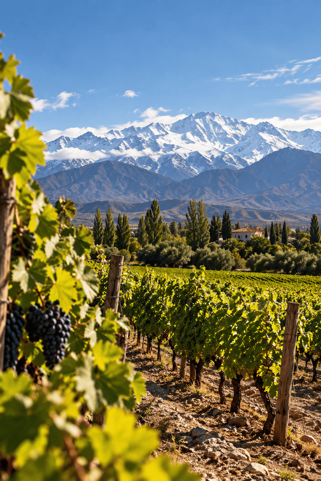 Neue Weinwelt Argentinien und Südafrika